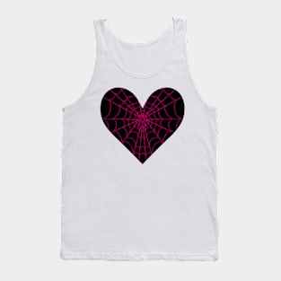 Spider Web Heart V3 Tank Top